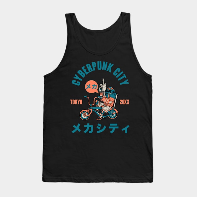 Mecha 20xx Tank Top by Area999